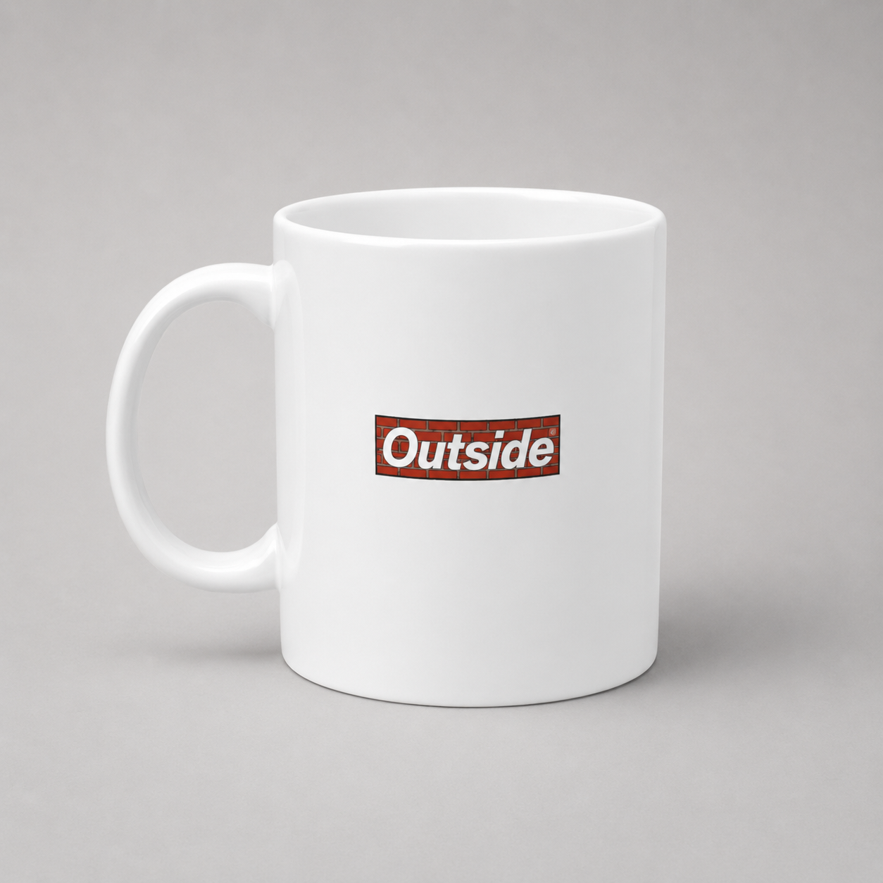 Brick Outside Logo Ceramic Mug