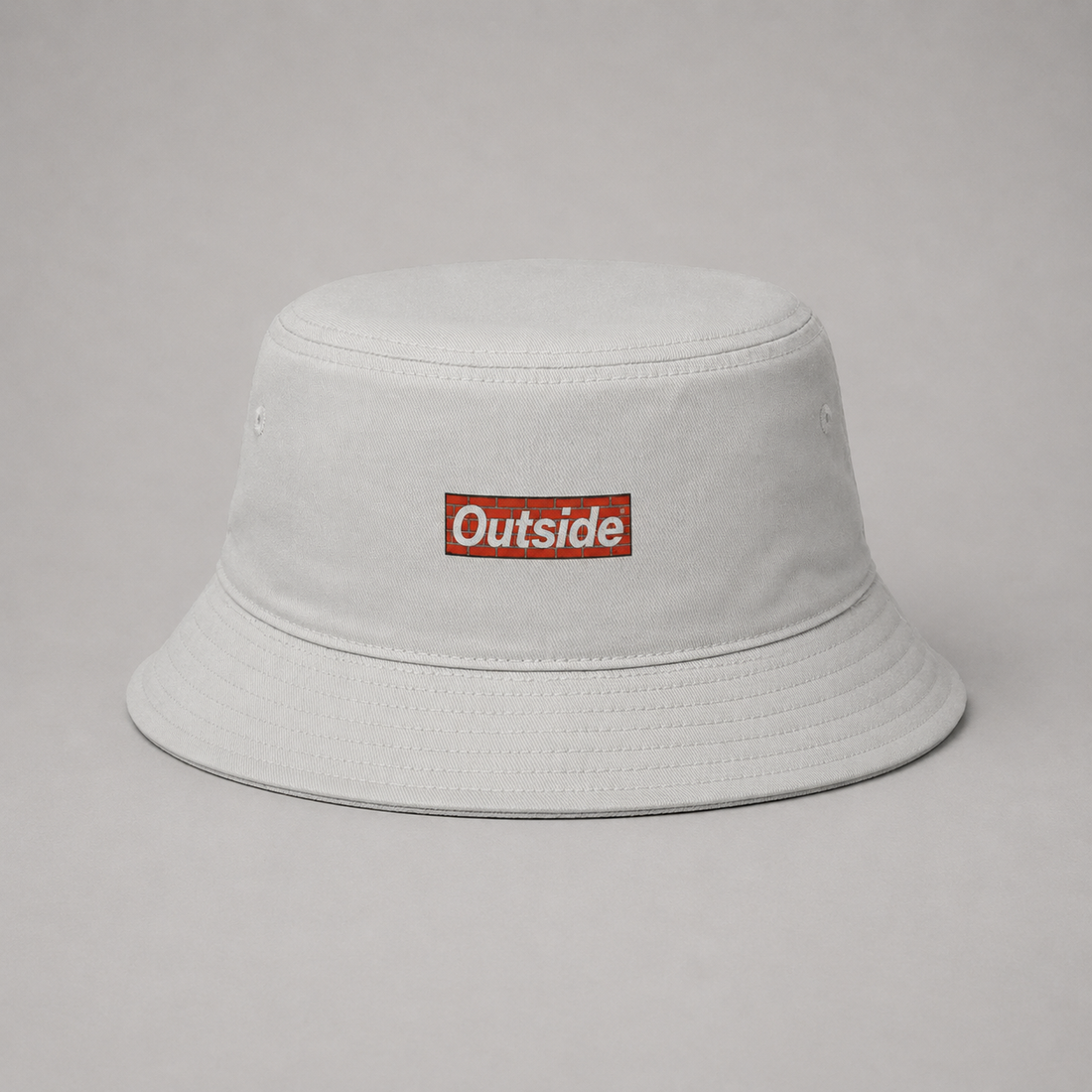 Brick Outside Logo Bucket Hat