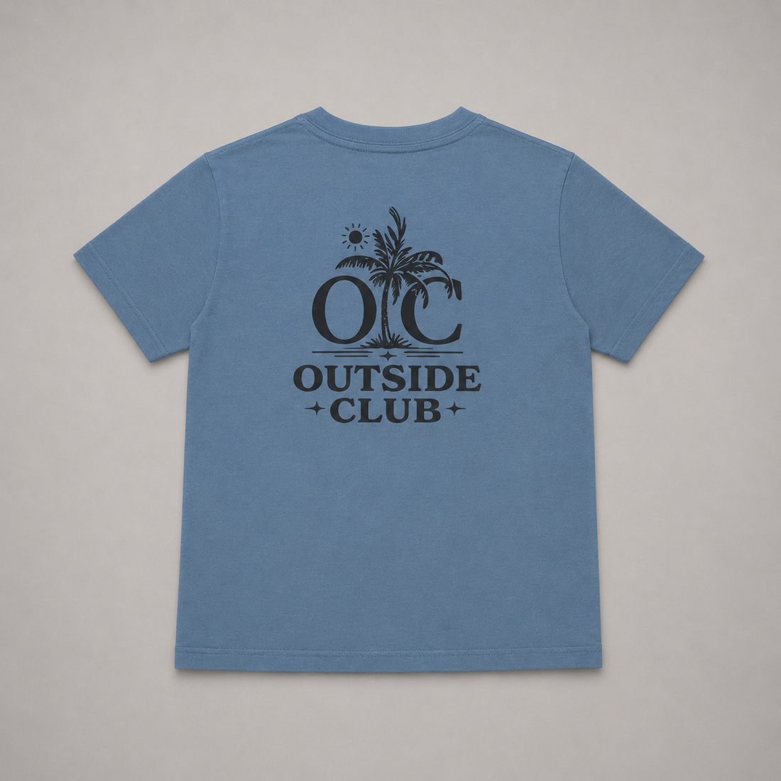 Little Outside Club Tee — Blue Jean