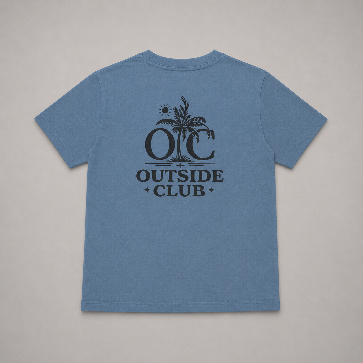 Little Outside Club Tee — Blue Jean